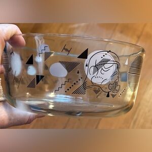 Pyrex Star Wars Stormtrooper 2QT Clear Glass Mixing Bowl 7202 USA